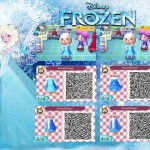 Animal Crossing Frozen Elsa QR Code