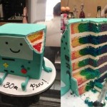 BMO Birthday Cake