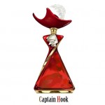 Captain Hook Disney Villain Perfume Bottle