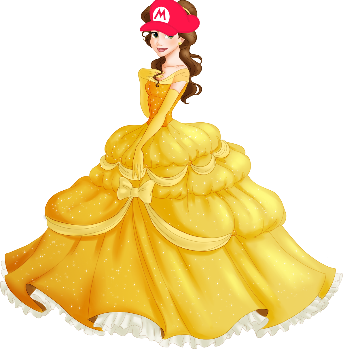 Cartoon Characters Wearing Mario Hats | YAYOMG!