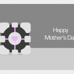 Geeky Mother's Day Card - Portal