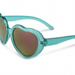 Turquoise Heart Sunglasses