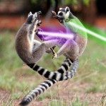 Lemurs With Lightsabers