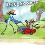 Mordecai and Rigby Wearing Sombreros