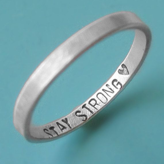 Stay Strong Ring