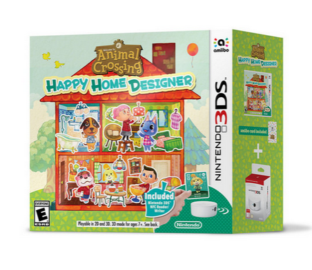 Animal Crossing Happy Home Designer - Game Bundle
