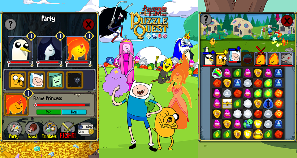 Adventure Time Puzzle Quest para Android - Baixe o APK na Uptodown