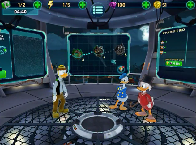 The Duckforce Rises - iOS and Android - Disney