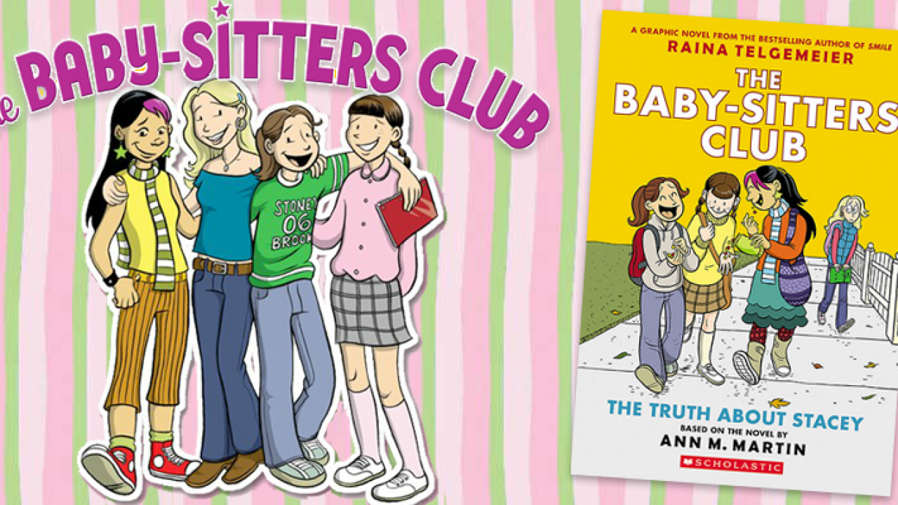 Bang babysitters. Babysitter. The babysitter Club book. The Baby-Sitters Club одежда. Стейси и компания.