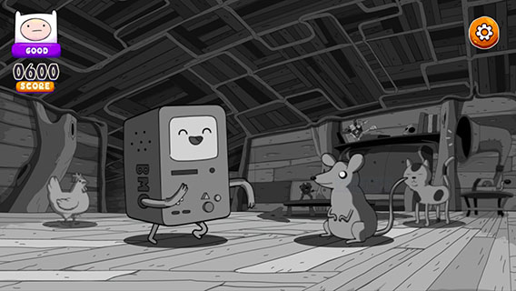 Rockstars of Ooo - Adventure Time - BMO Noire