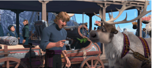 Sven and Kristoff - Frozen - Fictional Friendship Goals