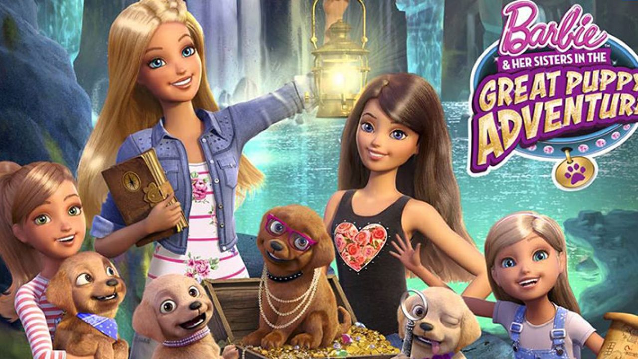 Barbie & her sisters in the great puppy store adventure movie