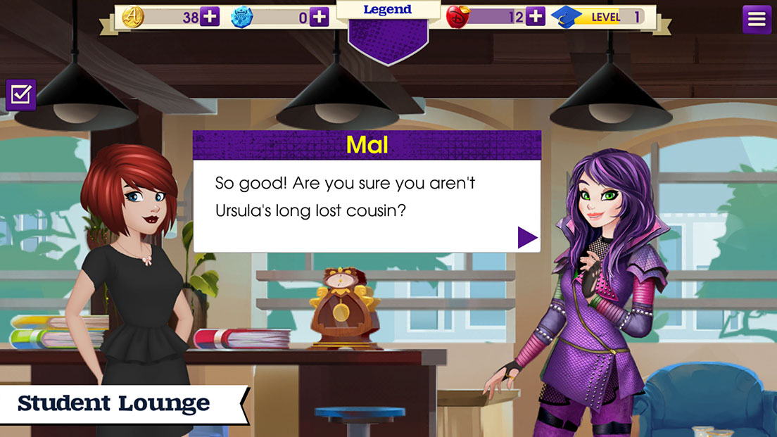 Disney Descendants Mobile Game