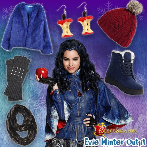 Descendants Winter Style: Evie Outfit