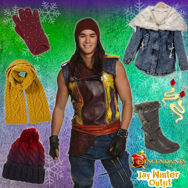 Descendants Winter Style: Jay Outfit