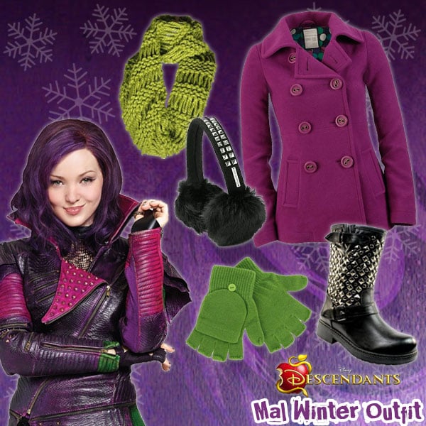 Descendants Winter Style: Mal Outfit