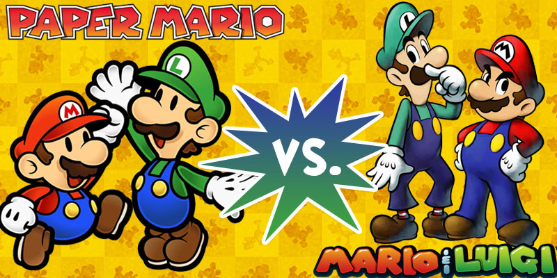 Mario RPG Poll - Paper Mario vs. Mario & Luigi