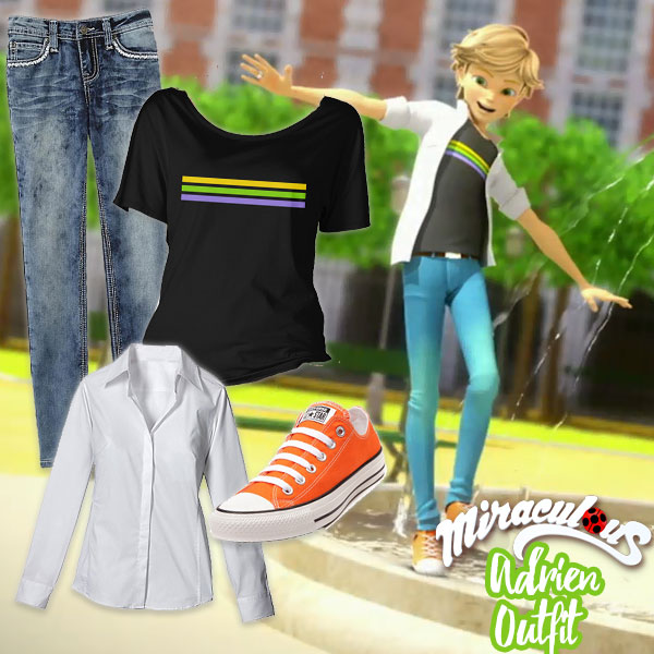 Looks Good from the Back: Adrien: Basically My Dream Outfit.