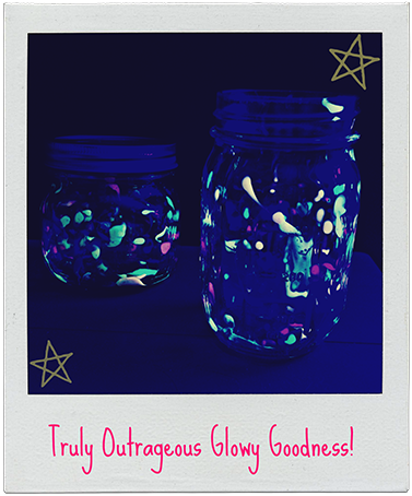 Universe Glow Jar *Magical Tutorial* - Universe in a Jar! - MomDot