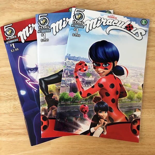 Miraculous Ladybug Books in Character Books 