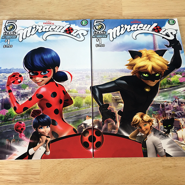 Miraculous Ladybug Books in Character Books 