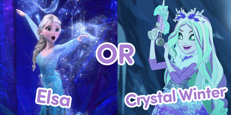 Elsa or Crystal Winter - Snow Queen Poll
