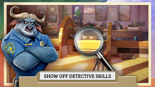 Zootopia Crime Files: Hidden Object