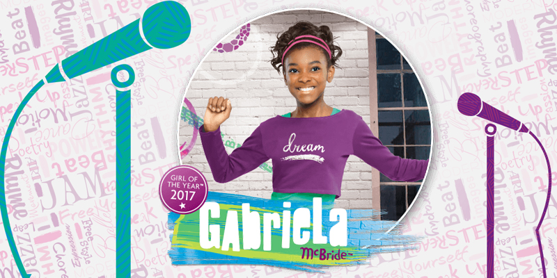 Gabriela McBride American Girl - Girl of the Year 2017