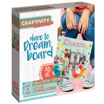Crafts for Non-Crafty Crafters - Dare to Dream Board