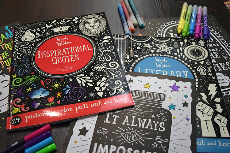 Words of Wisdom Coloring Books