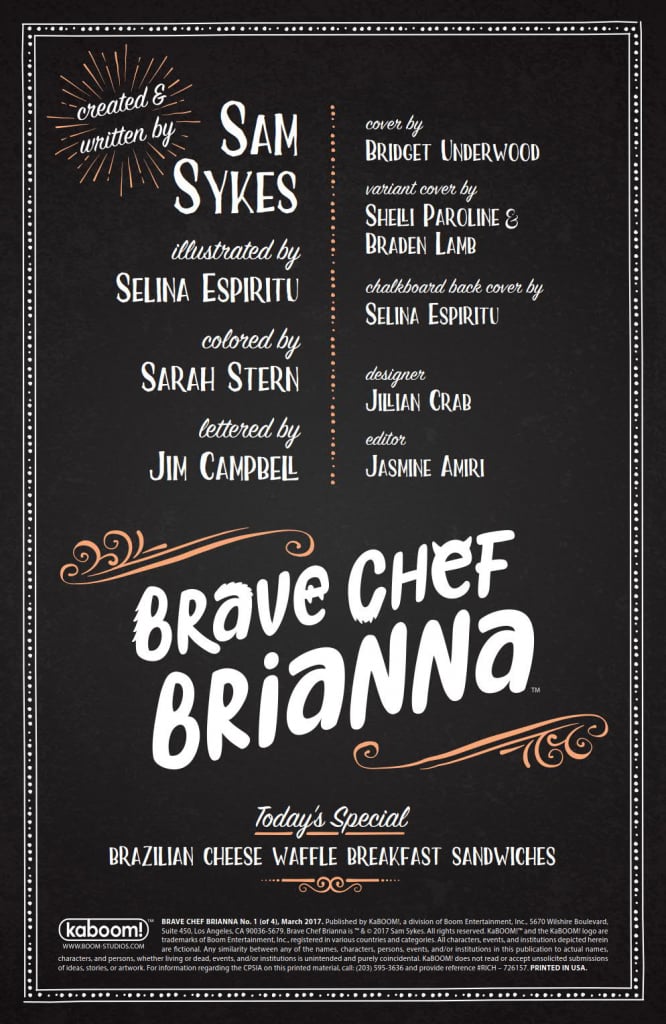 Brave Chef Brianna - Interview with Sam Sykes and Selina Espiritu