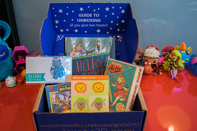 OwlCrate Jr. - March 2017 Unlikely Friends Box