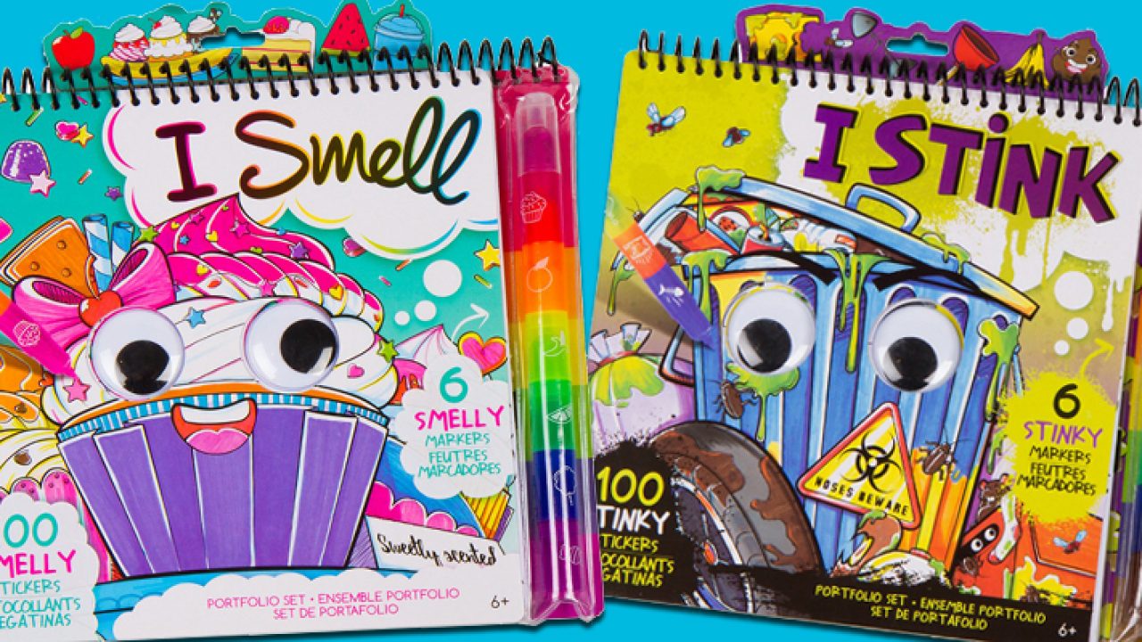 Color Adorably Scented Designs With these Smelly Portfolios from