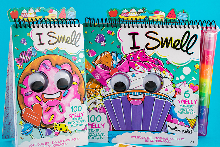 Color Adorably Scented Designs With these Smelly Portfolios from