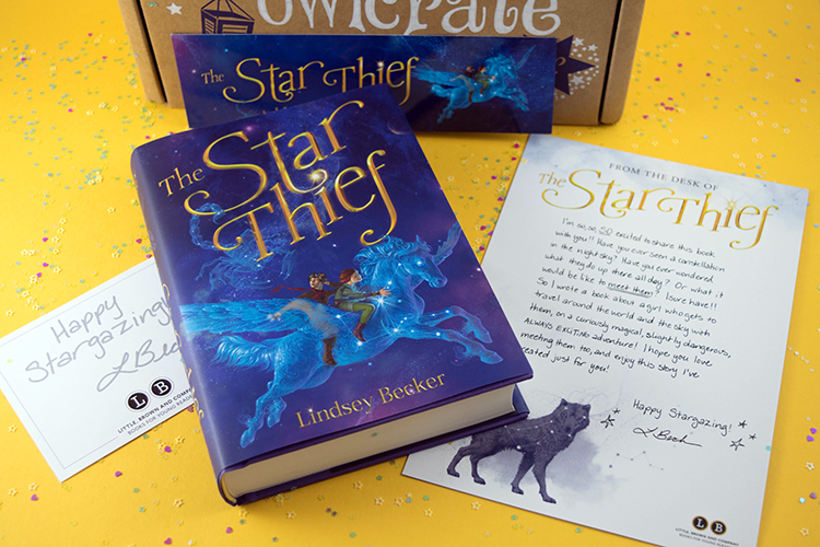 OwlCrate Jr. - April 2017 Written in the Stars Box