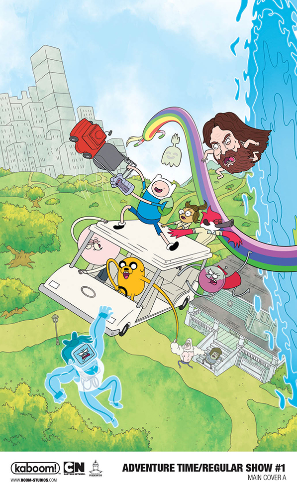 Adventure Time/Regular Show Comic Crossover - BOOM! Studios