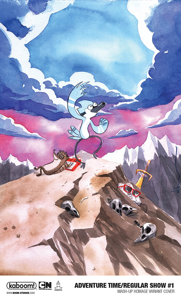 Adventure Time/Regular Show Comic Crossover - BOOM! Studios