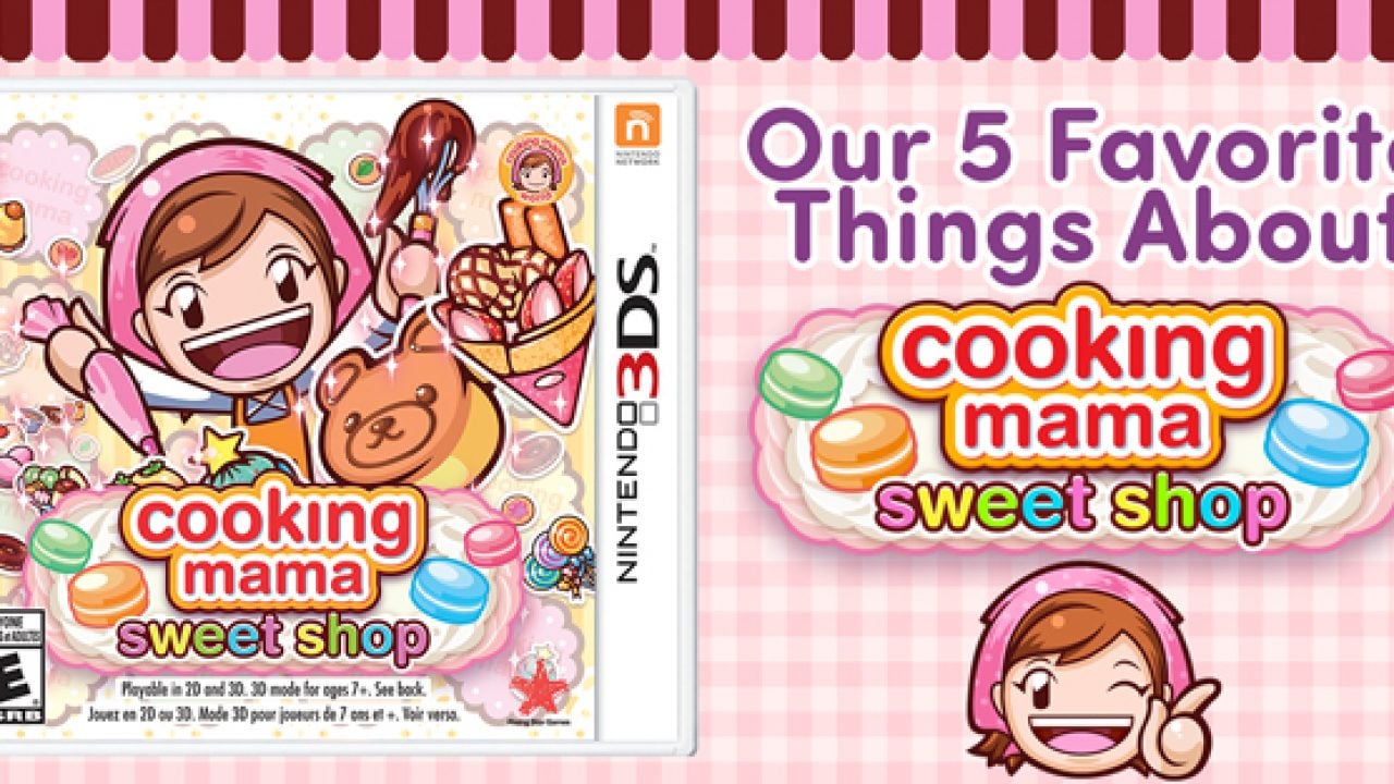 Cooking mama sweet on sale shop 3ds