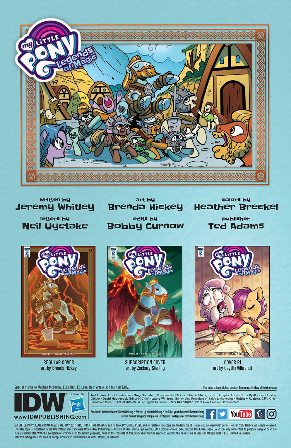 EXCLUSIVE PREVIEW: My Little Pony: Legends of Magic #2 - IDW Publishing