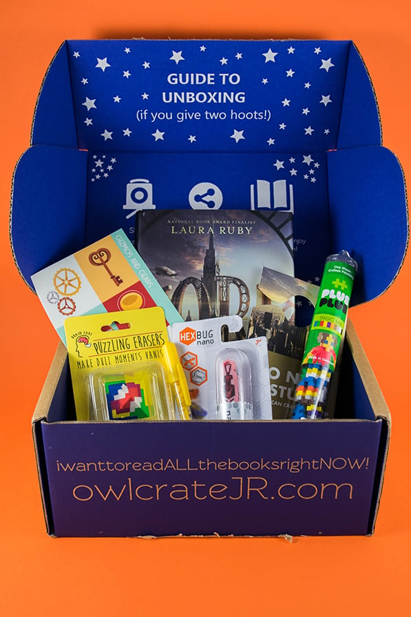 OwlCrate Jr. - June 2017 Gizmos and Gears Box