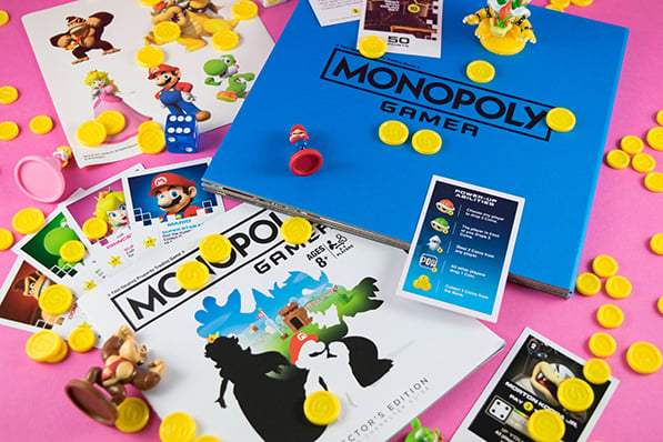 Monopoly Super Mario Celebration Edition Board Game-You Pick