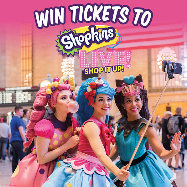 Shopkins Live! Shop it Up! Ticket Giveaway