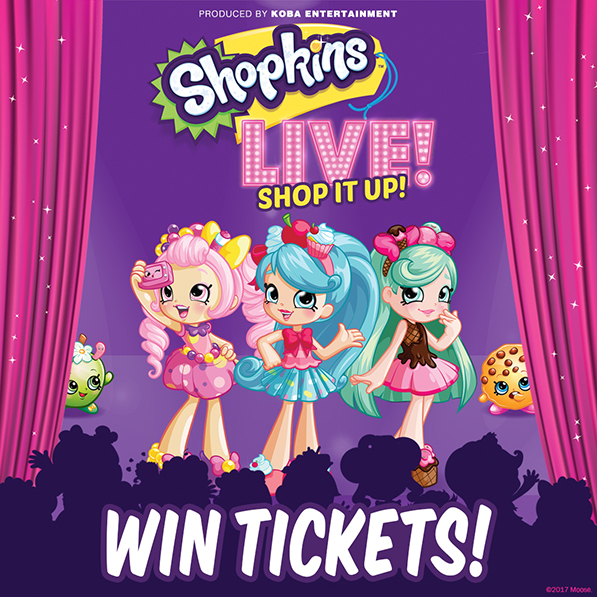 Shopkins Live! Shop it Up! Ticket Giveaway