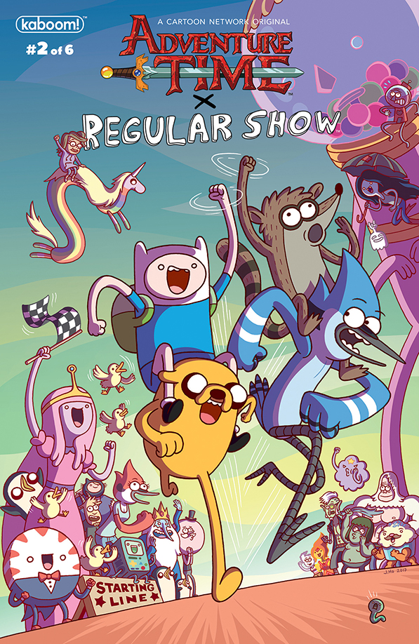 Adventure Time and Regular Show Crossover Comic Announced