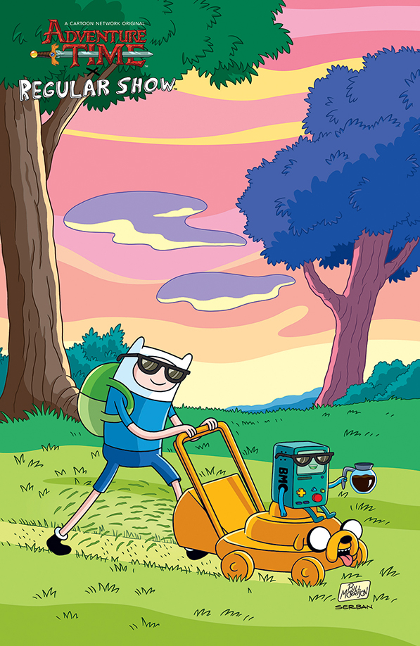 Adventure Time/Regular Show #2 - Preview