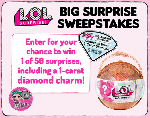 L.O.L. Surprise Pets, Unboxing Booths, and Big Surprise Sweepstakes
