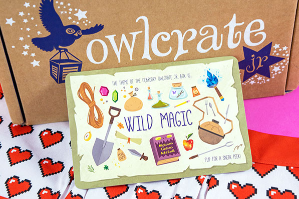 OwlCrate Jr. Sugar and Spice Unboxing - January 2018