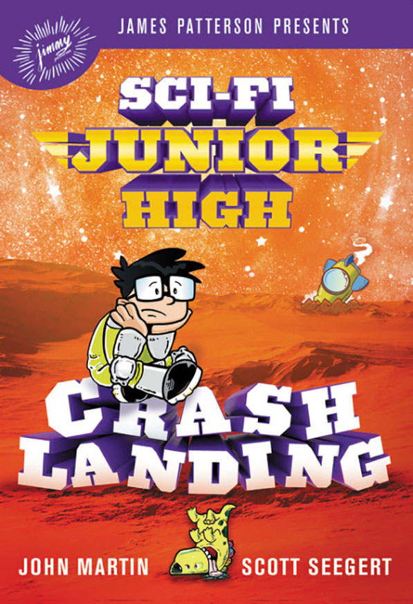 YAYBOOKS! February 2018 Roundup - Sci-Fi Junior High: Crash Landing