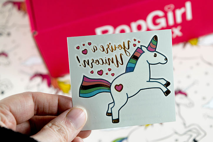 PopGirl Box - March Unicorn Unboxing