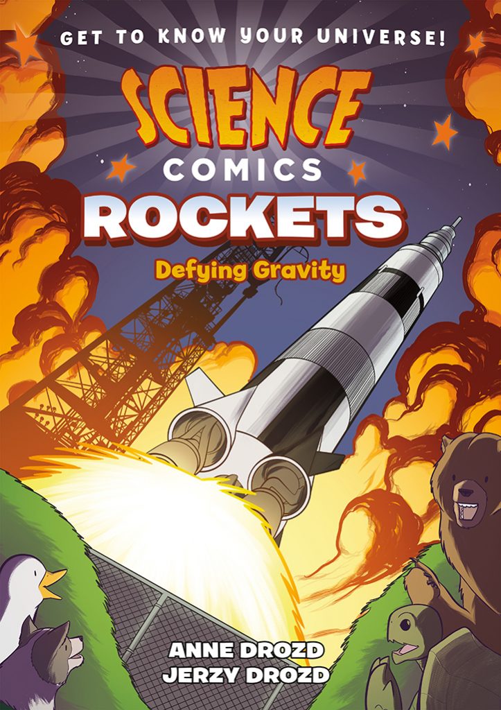 YAYBOOKS! June 2018 Roundup - Science Comics: Rockets: Defying Gravity